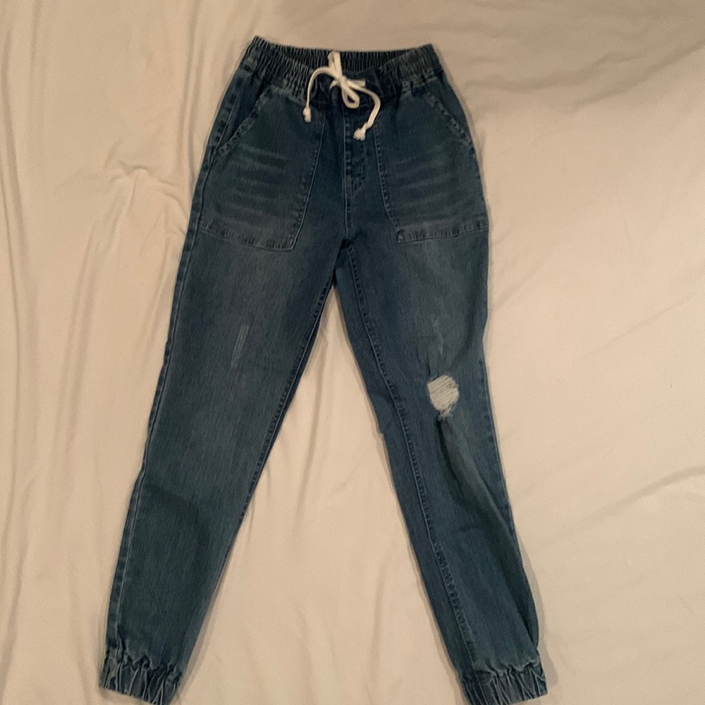 Womens XS Forever 21 jogger jeans NWOT